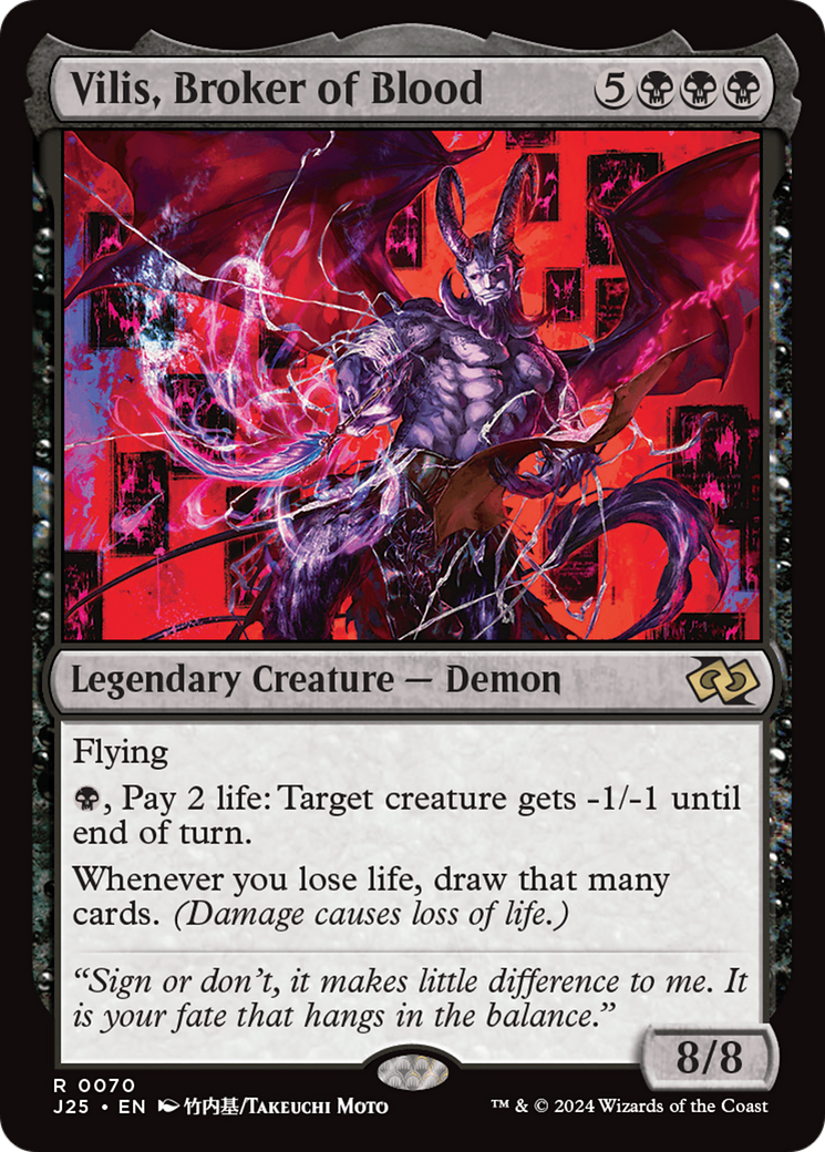 Vilis, Broker of Blood (J25-070)