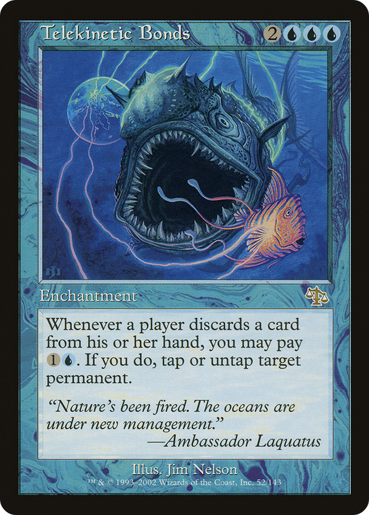 Telekinetic Bonds (JUD-052) (Foil)