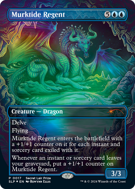 Murktide Regent (SLP-017) (Borderless) (Foil)