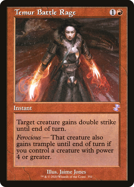 Temur Battle Rage (TSR-351) (Foil)