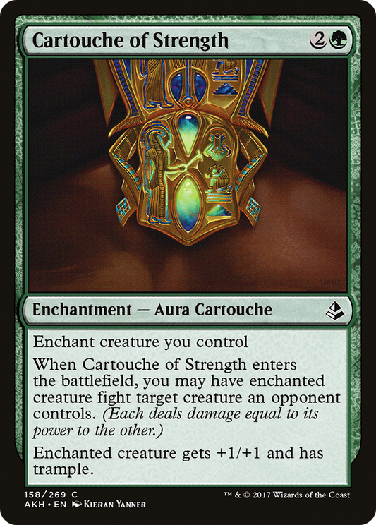 Cartouche of Strength (AKH-158)