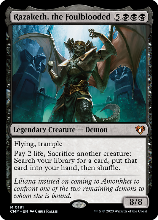 Razaketh, the Foulblooded (CMM-181)