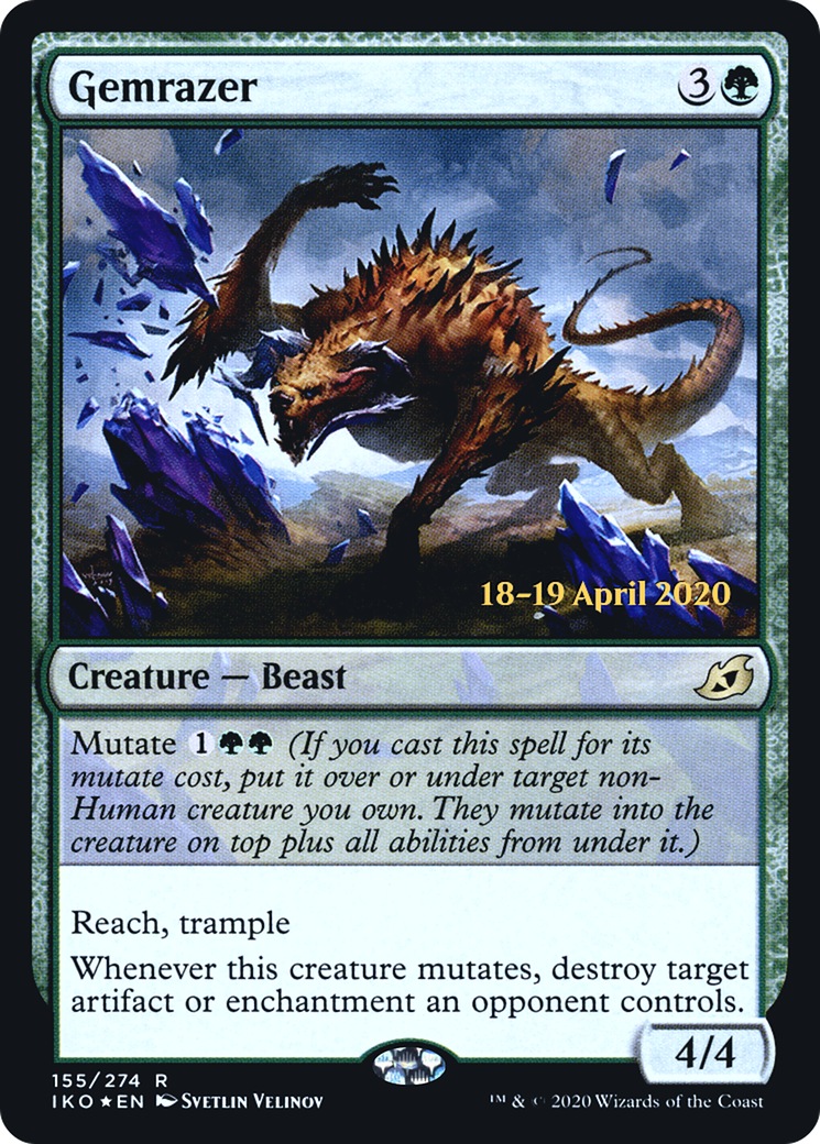 Gemrazer (PRE-155S) (Foil)