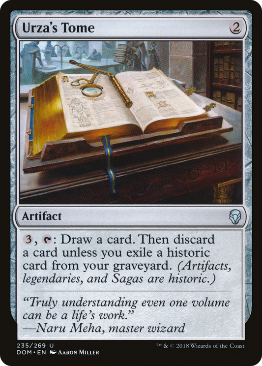 Urza's Tome (DOM-235) (Foil)