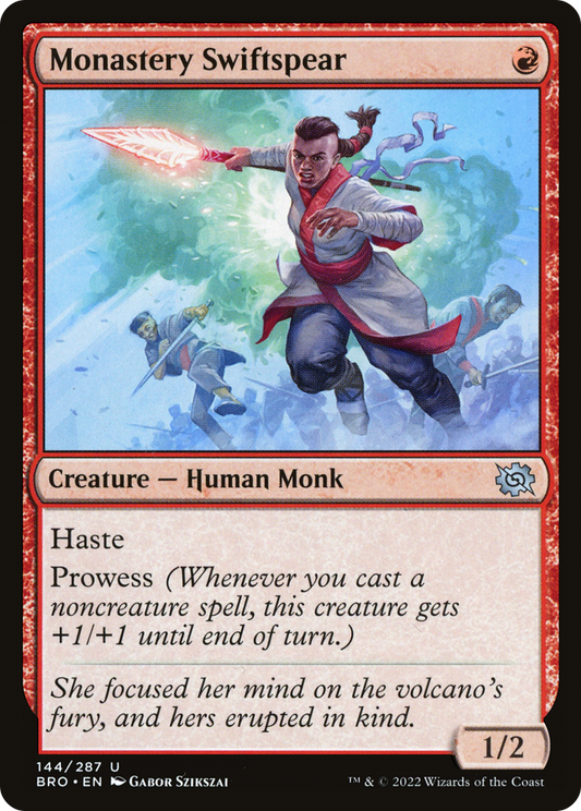 Monastery Swiftspear (BRO-144) (Foil)