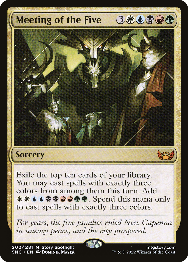Meeting of the Five (SNC-202) (Foil)