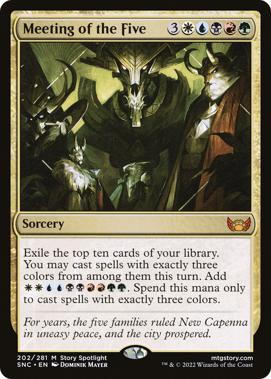 Meeting of the Five (SNC-202) (Foil)