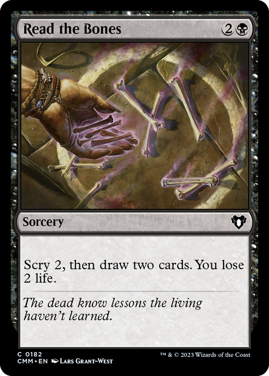 Read the Bones (CMM-182) (Foil)