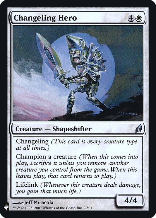 Changeling Hero (PLST-LRW-9)