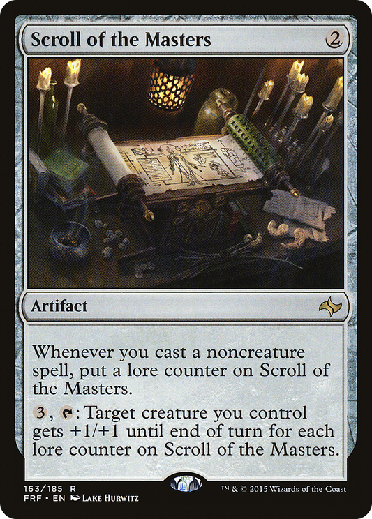 Scroll of the Masters (FRF-163)