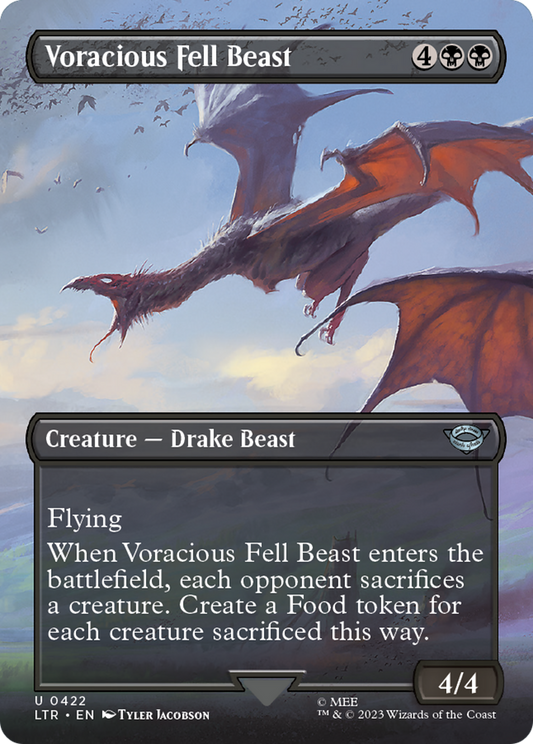 Voracious Fell Beast (LTR-422) (Borderless)