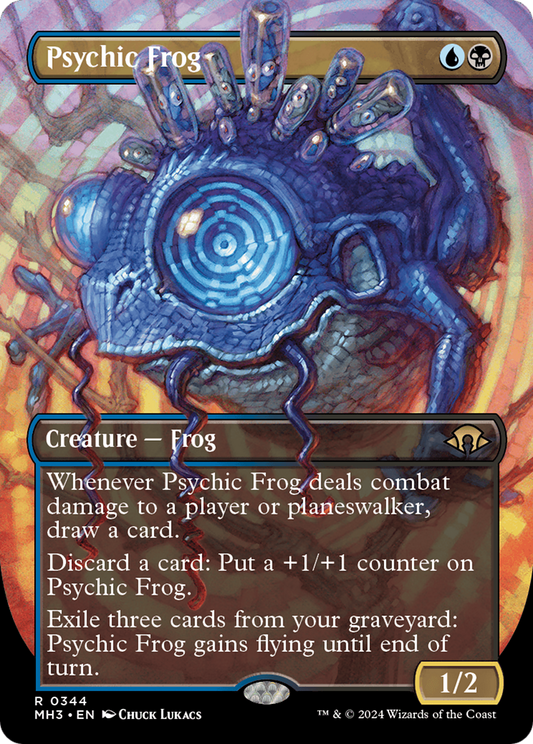Psychic Frog (MH3-344) (Borderless)