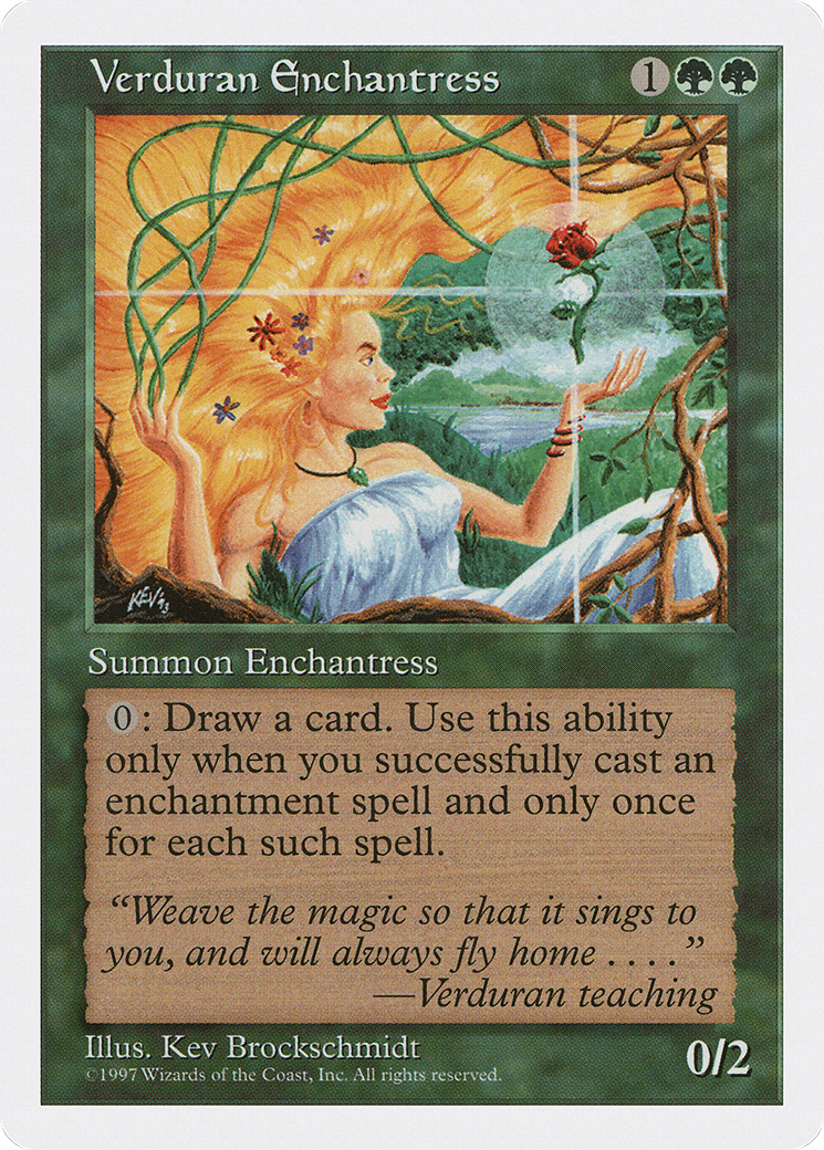 Verduran Enchantress (5ED-337)