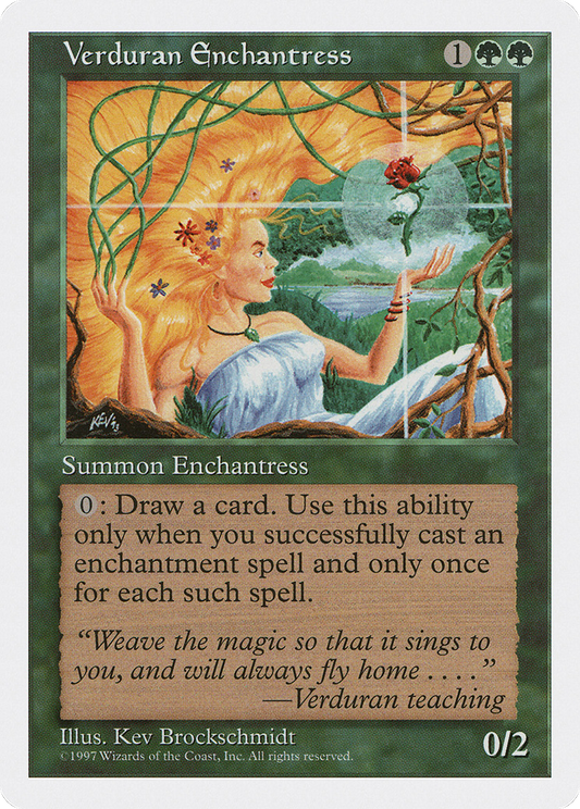 Verduran Enchantress (5ED-337)