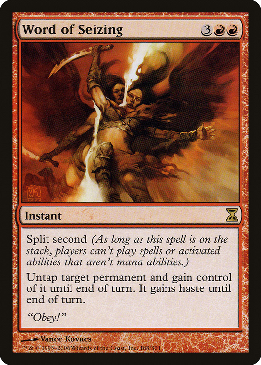 Word of Seizing (TSP-188)