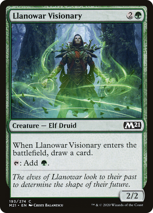 Llanowar Visionary (M21-193)