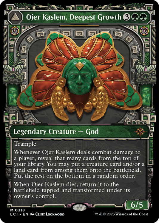 Ojer Kaslem, Deepest Growth // Temple of Cultivation (LCI-318) (Showcase) (Foil)