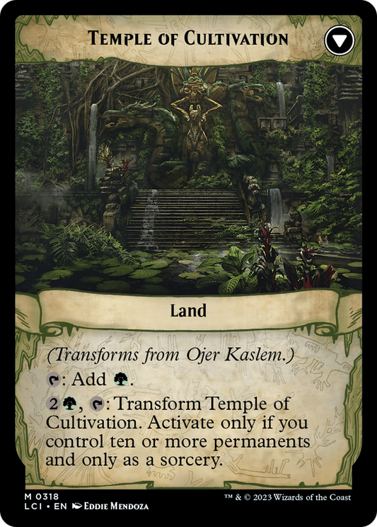 Ojer Kaslem, Deepest Growth // Temple of Cultivation (LCI-318) (Showcase) (Foil)
