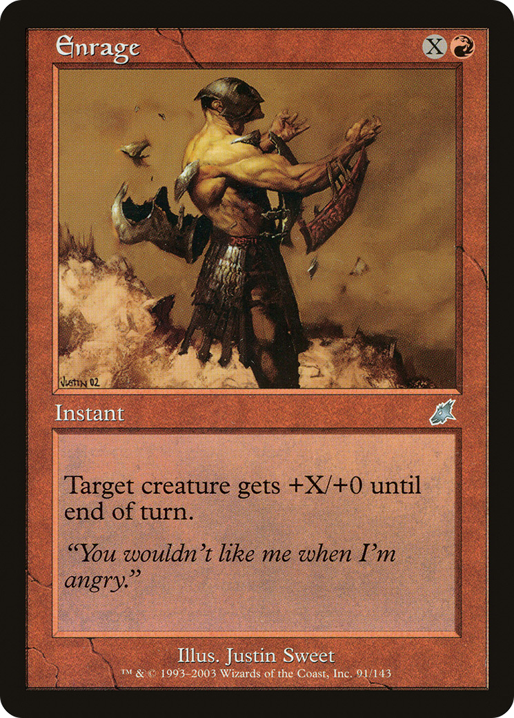 Enrage (SCG-091) (Foil)