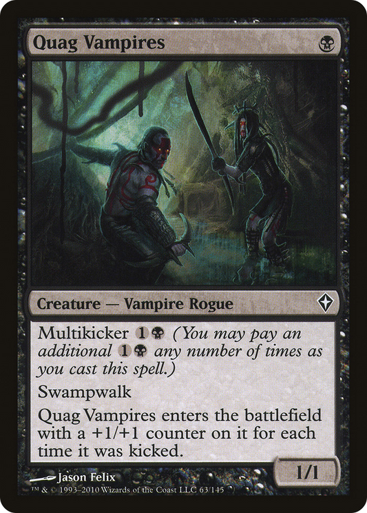 Quag Vampires (WWK-063) (Foil)