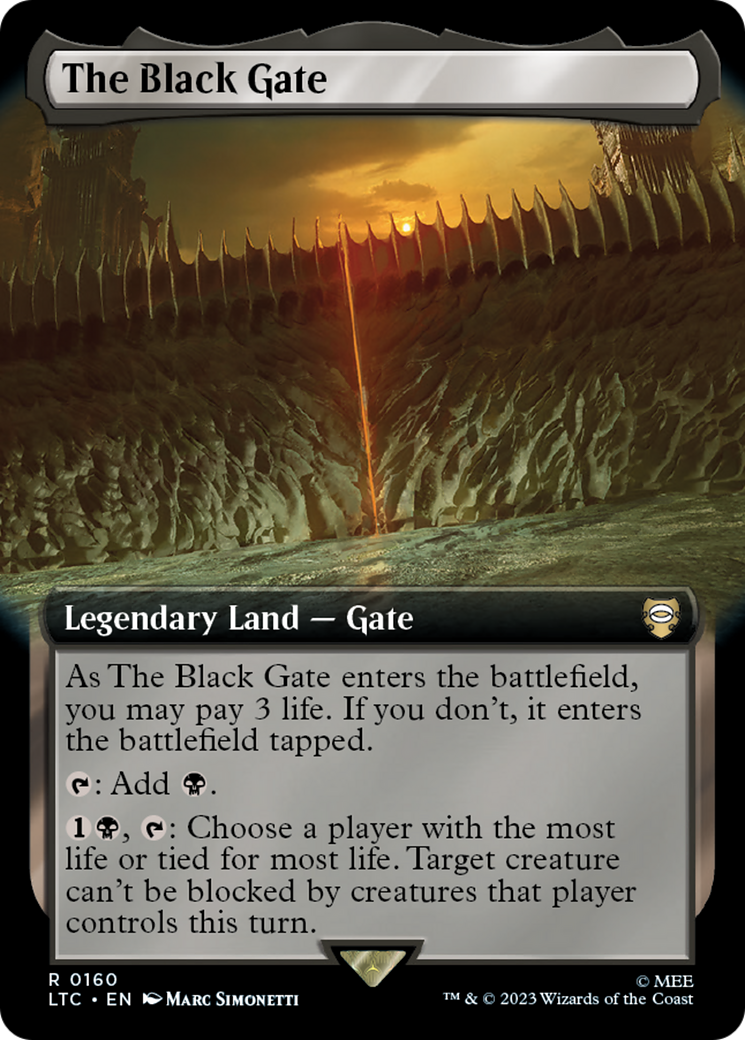 The Black Gate (LTC-160) (Extended Art)