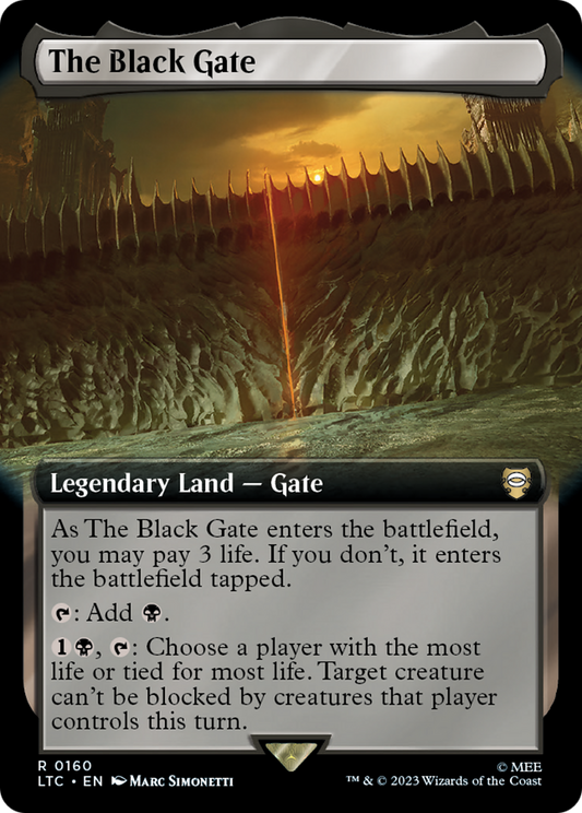 The Black Gate (LTC-160) (Extended Art)