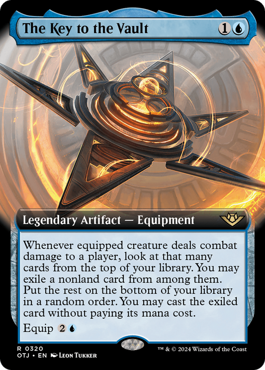 The Key to the Vault (OTJ-320) (Extended Art) (Foil)