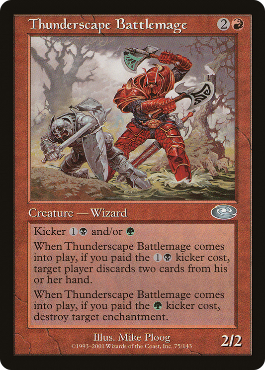 Thunderscape Battlemage (PLS-075) (Foil)