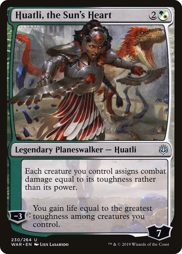 Huatli, the Sun's Heart (WAR-230)