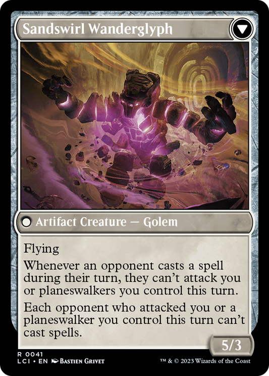 Unstable Glyphbridge // Sandswirl Wanderglyph (LCI-041)