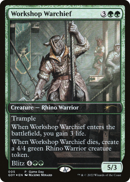 Workshop Warchief (GAME-005) (Foil)
