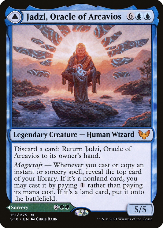 Jadzi, Oracle of Arcavios // Journey to the Oracle (STX-151) (Foil)