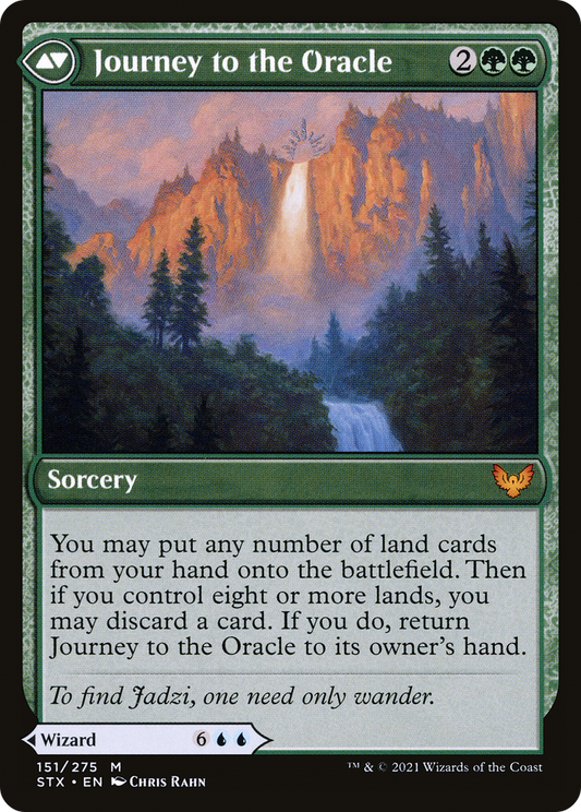 Jadzi, Oracle of Arcavios // Journey to the Oracle (STX-151) (Foil)