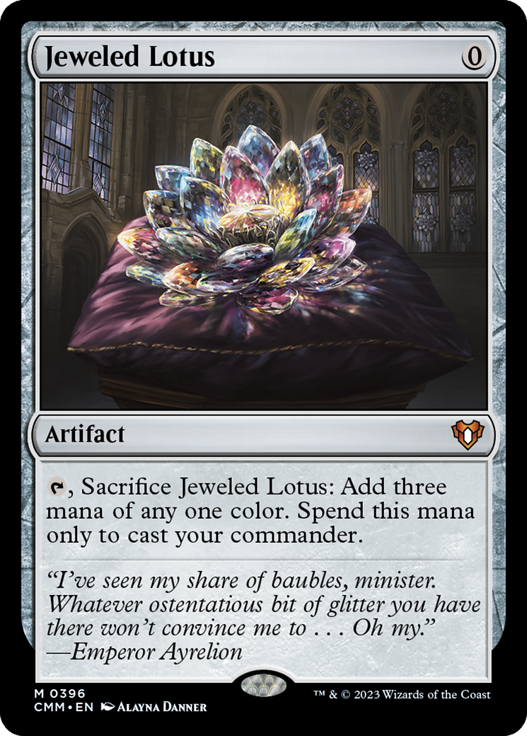 Jeweled Lotus (CMM-396) (Foil)