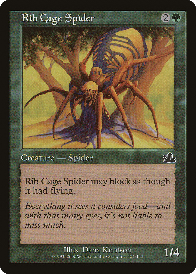 Rib Cage Spider (PCY-121) (Foil)