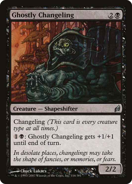 Ghostly Changeling (LRW-116) (Foil)