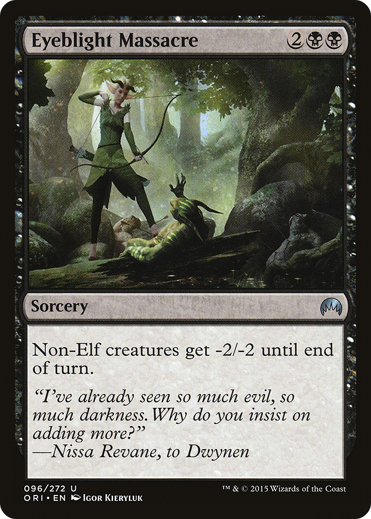 Eyeblight Massacre (ORI-096) (Foil)