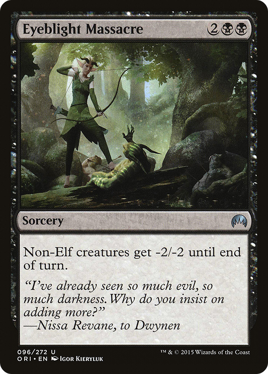 Eyeblight Massacre (ORI-096) (Foil)