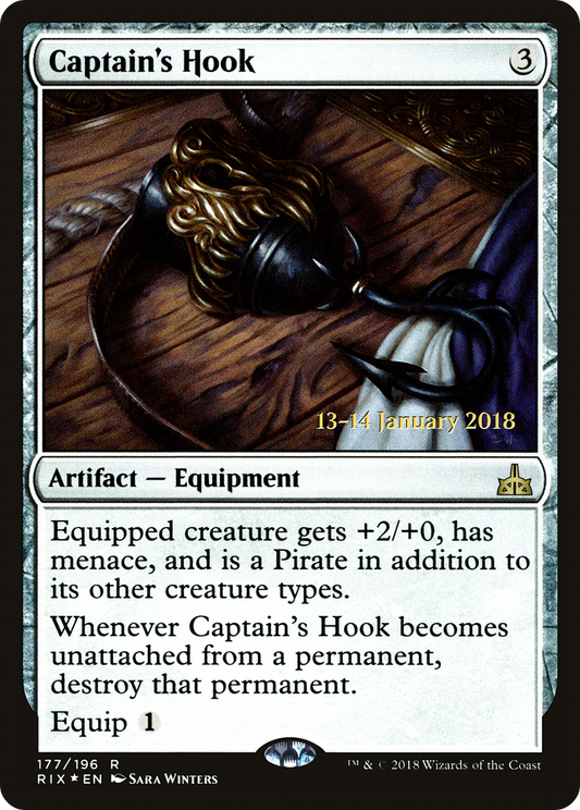 Captain's Hook (PRE-177S) (Foil)