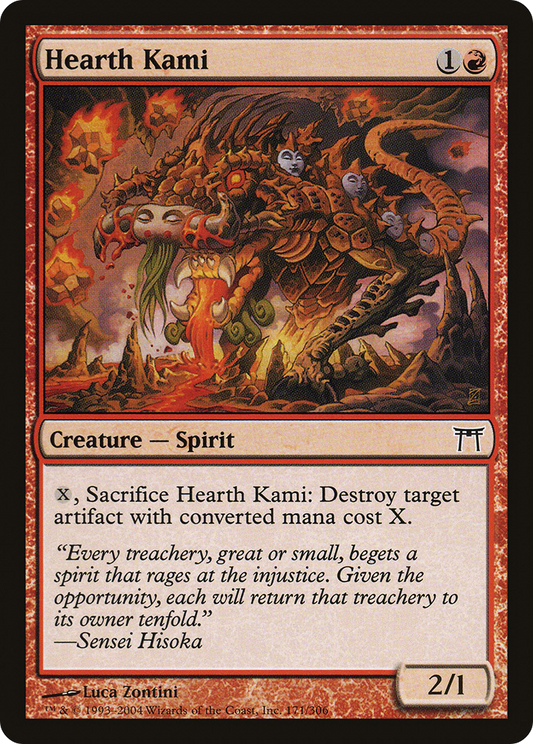 Hearth Kami (CHK-171) (Foil)