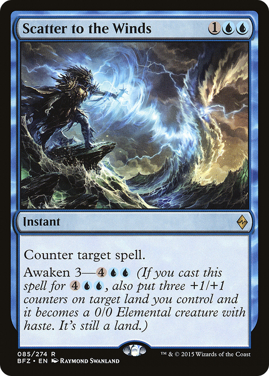 Scatter to the Winds (BFZ-085) (Foil)