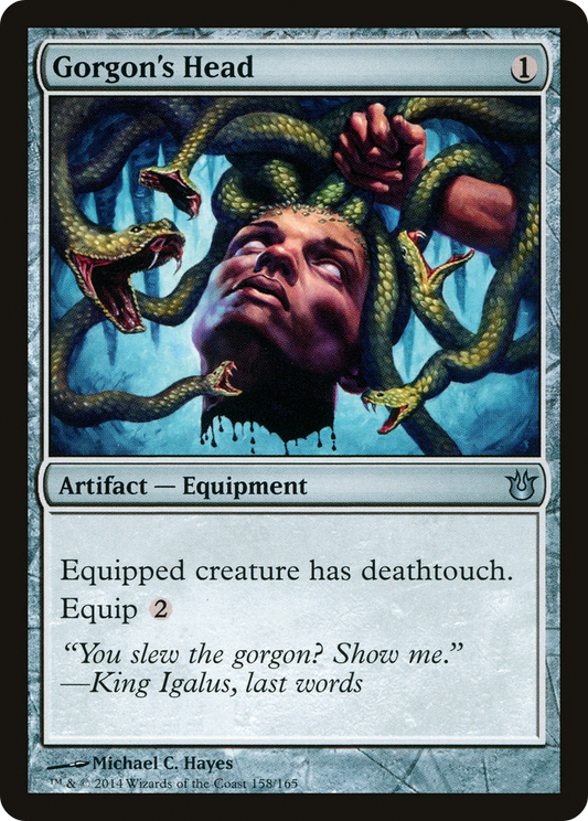 Gorgon's Head (BNG-158) (Foil)