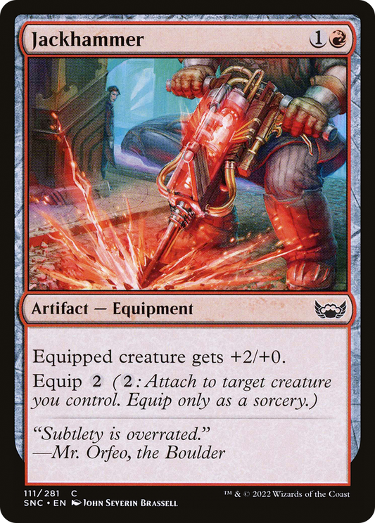 Jackhammer (SNC-111) (Foil)