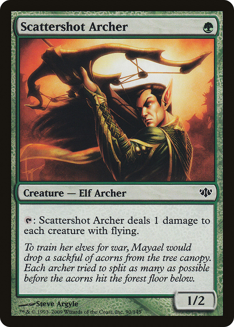 Scattershot Archer (CON-090) (Foil)