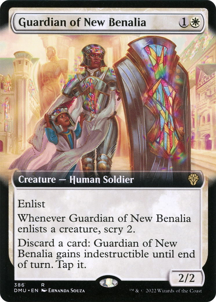 Guardian of New Benalia (DMU-386) (Extended Art) (Foil)