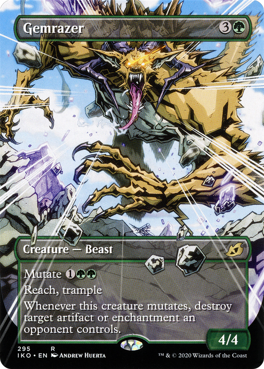 Gemrazer (IKO-295) (Showcase) (Borderless)