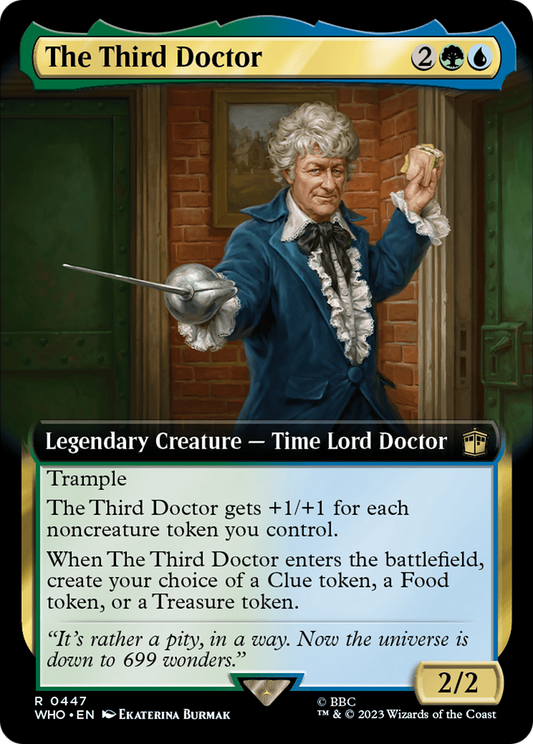 The Third Doctor (WHO-447) (Extended Art)