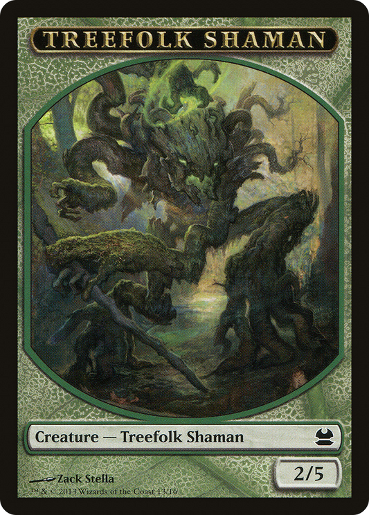 Treefolk Shaman Token (MMA-013)
