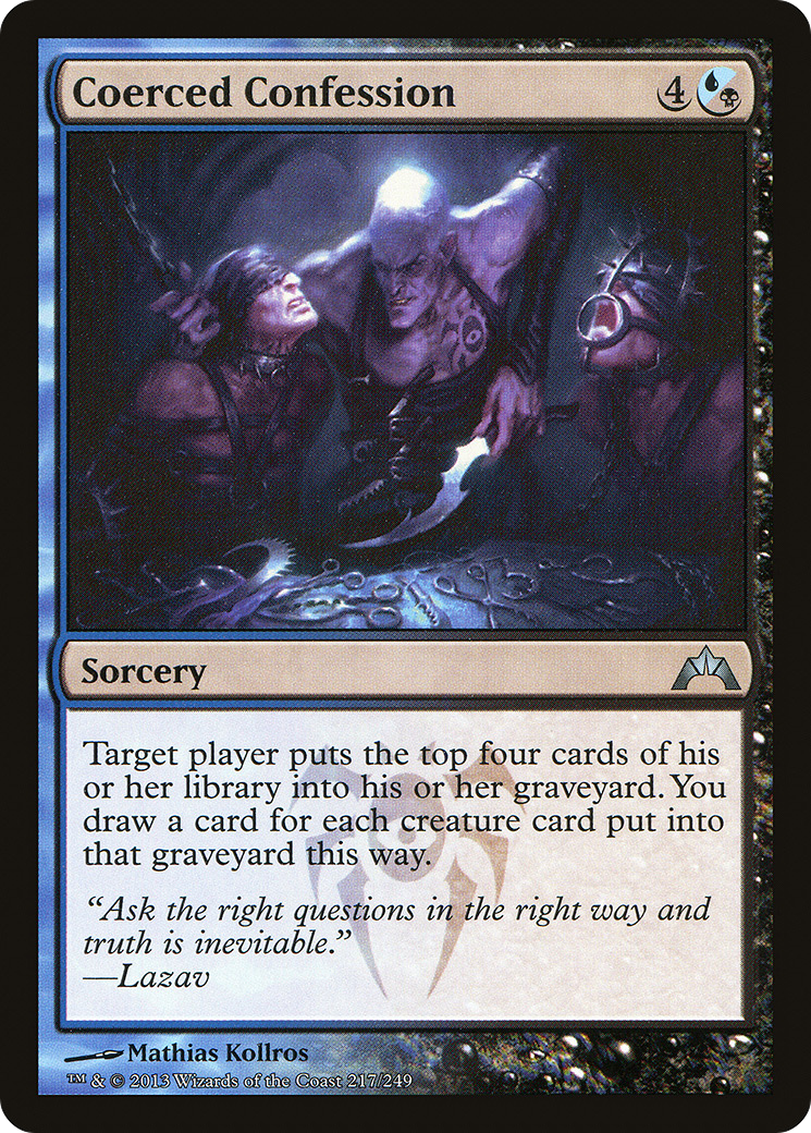 Coerced Confession (GTC-217) (Foil)