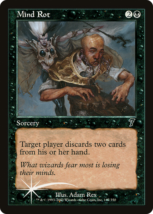 Mind Rot (7ED-147★) (Foil)